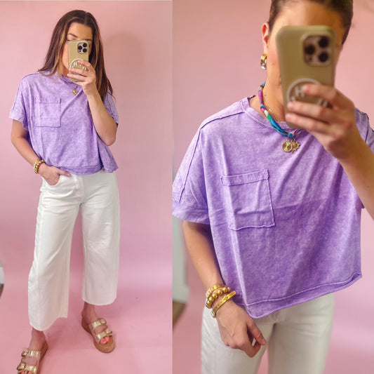 How Bizarre Tee in Lilac