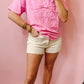 Royals Tee in Pink