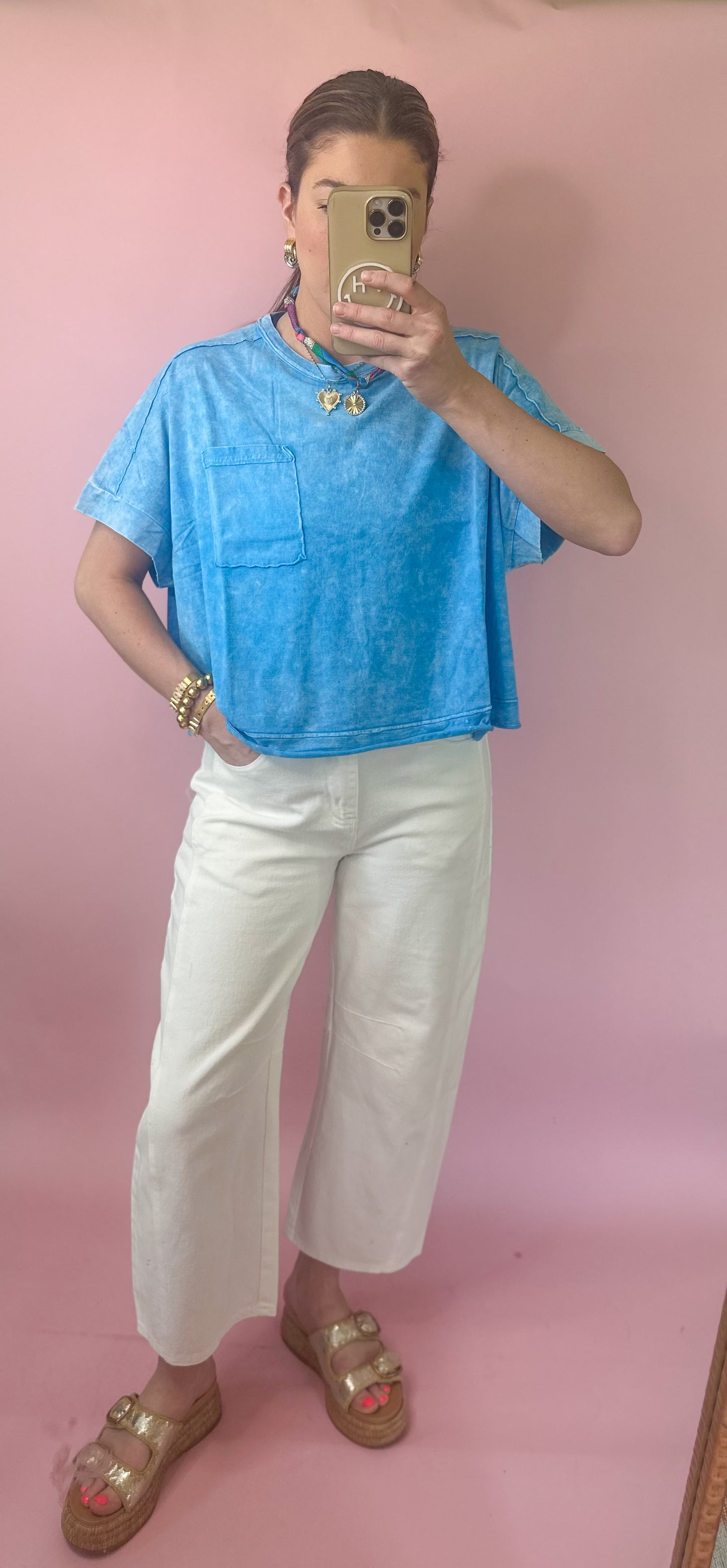 How Bizarre Tee in Blue