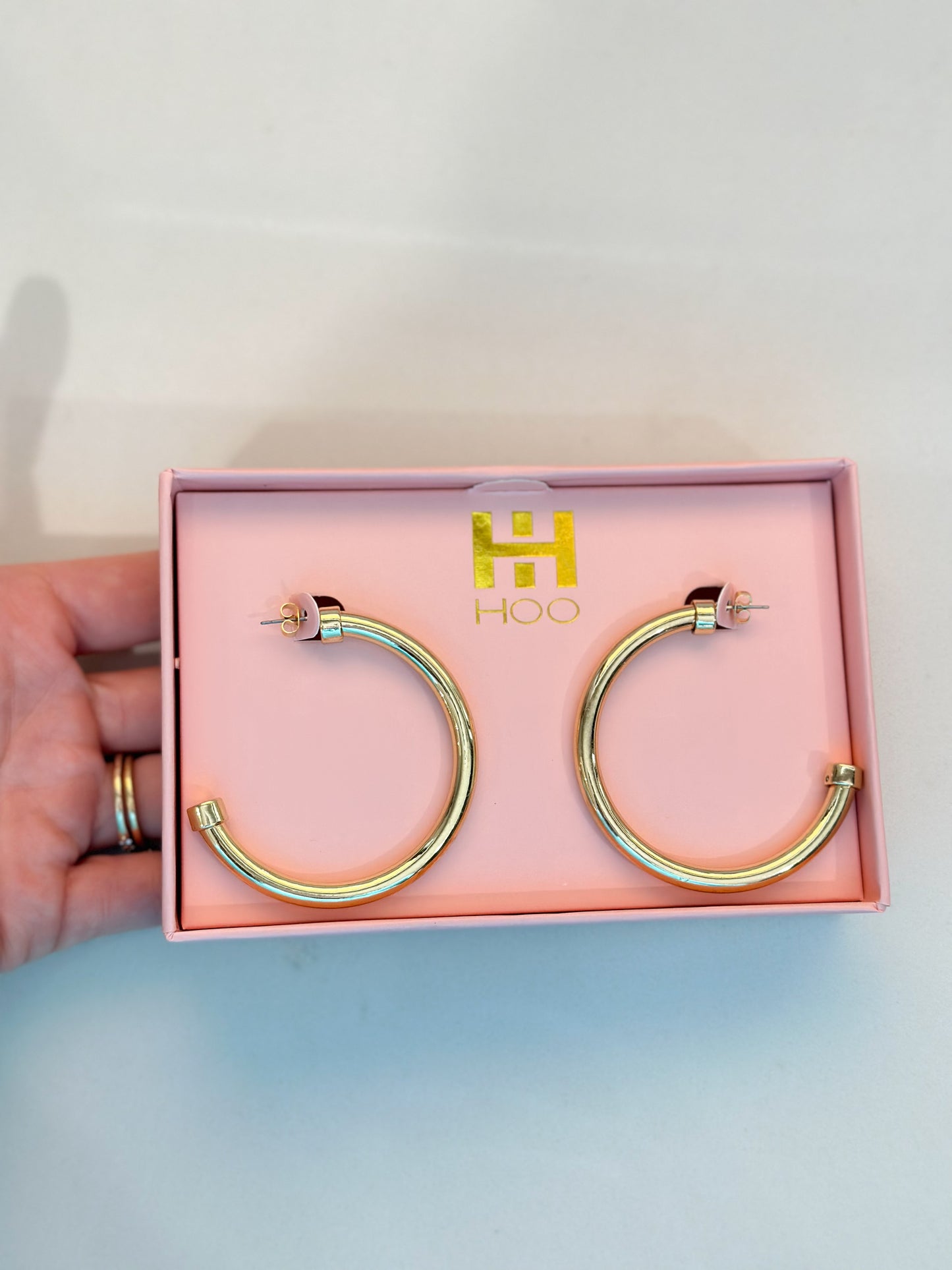 Gold Hoo Hoops - LARGE