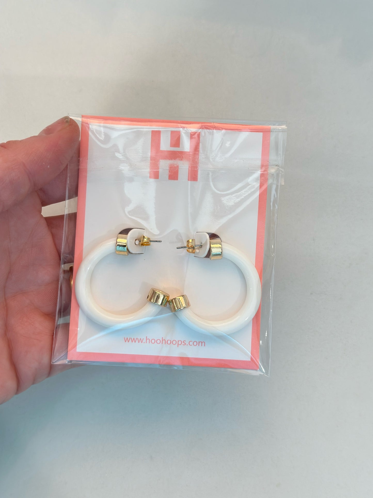 White Hoo Hoop - Minis