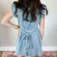 Denim Blue Mini Dress