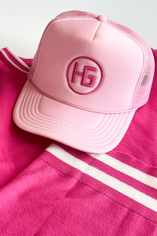 Pink HG Trucker Hat