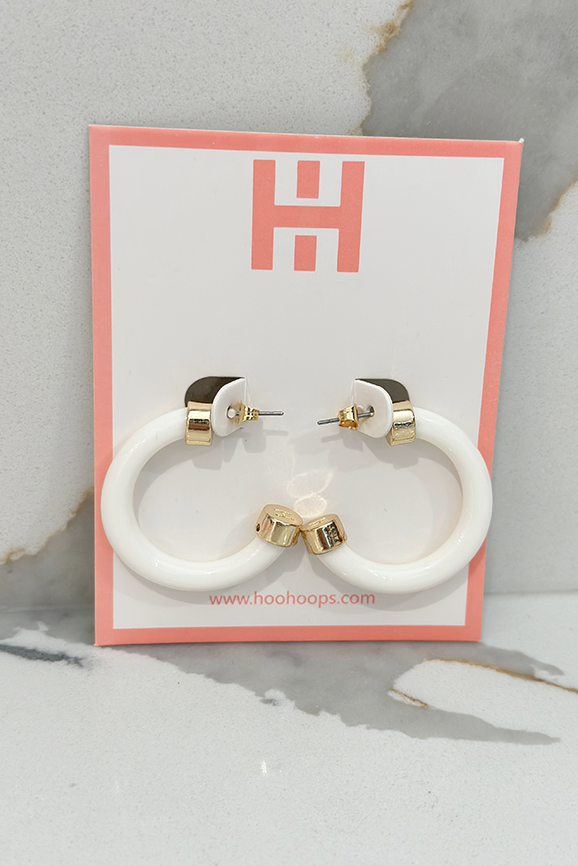 White Hoo Hoop - Minis