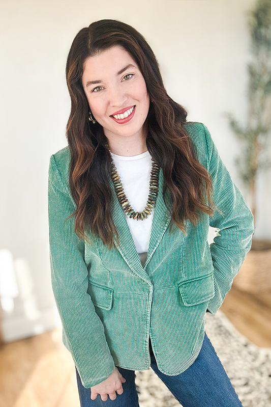Corduroy Dreams Blazer