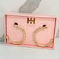 Gold Hoo Hoops - LARGE